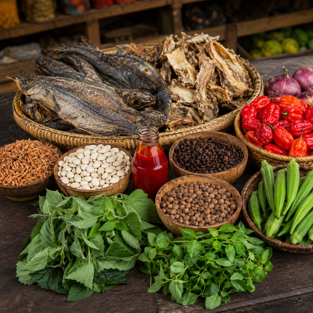 Soup Leaves & Local Ingredients