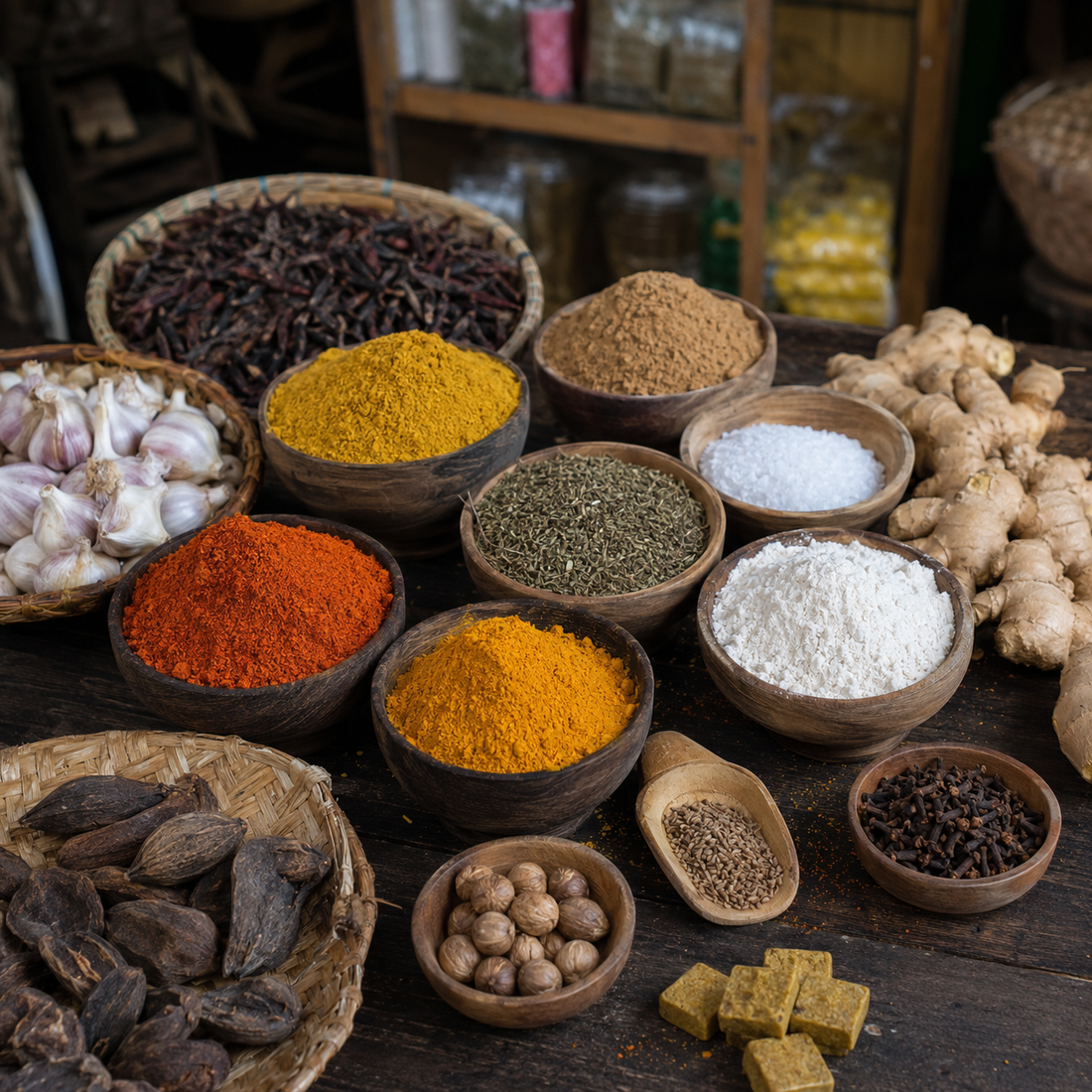 Spices, Seasonings & Thickeners