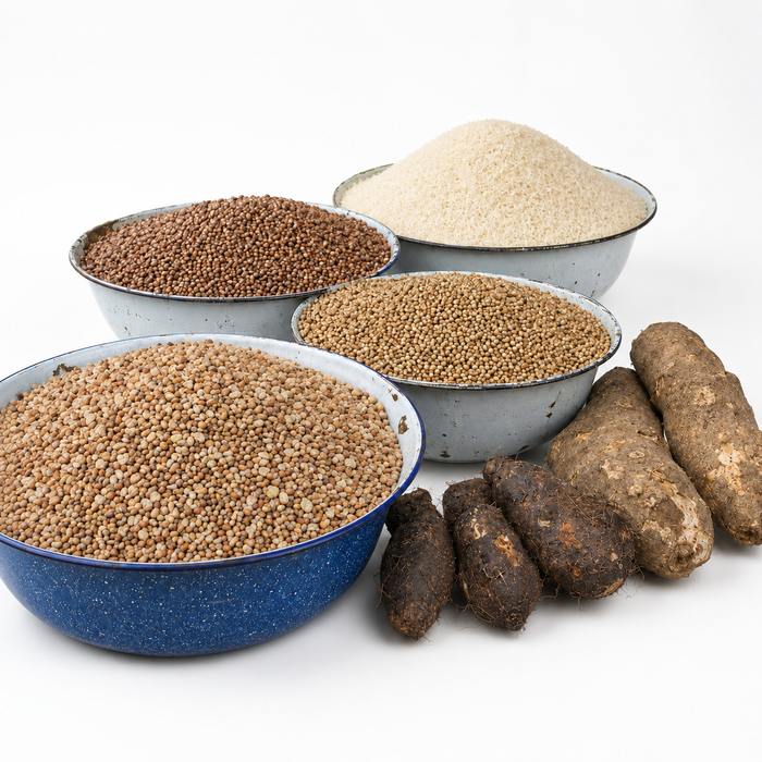 Grains, Beans & Tubers